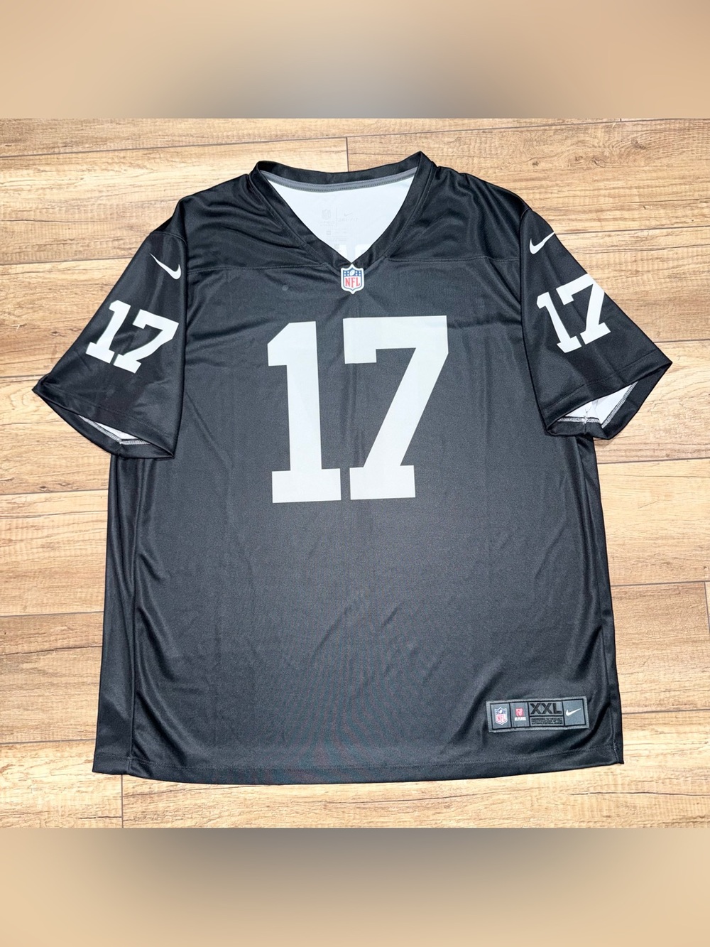 Nike Dri-FIT Oakland Raiders Davante Adams #17 Color Rush NFL Jersey Mens 2XL